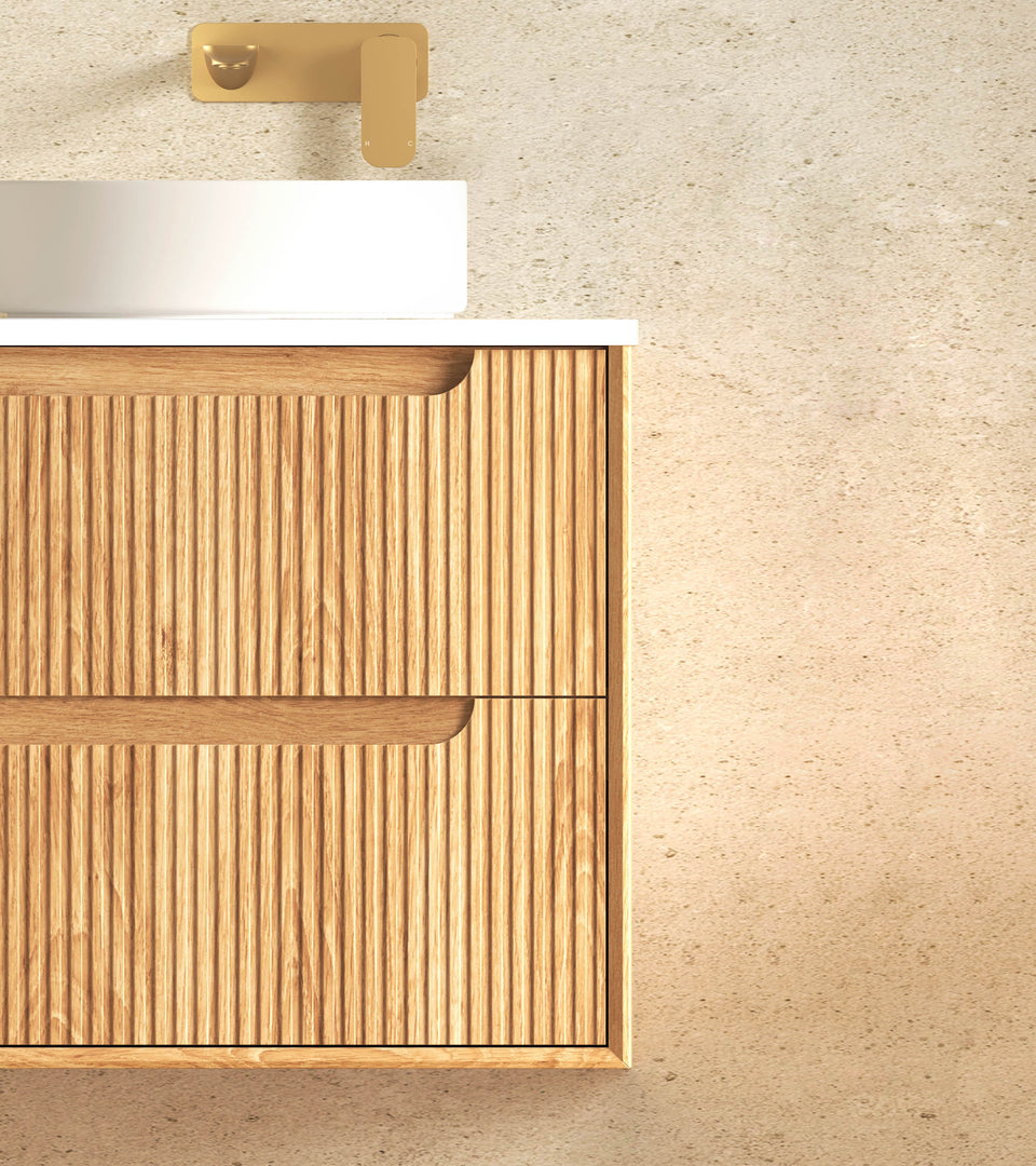 Byron Fluted with Stone Top