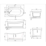 Load image into Gallery viewer, Ritz Freestanding Bath
