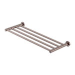 Load image into Gallery viewer, MECCA TOWEL RACK BRUSHED BRONZE
