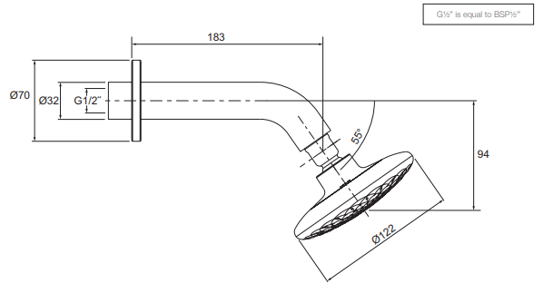 Exhale Shower Head