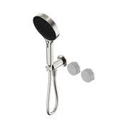 Serenity Progressive Shower System With Carrara Handle And Serenity Hand Shower Brushed Nickel