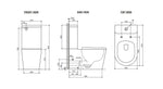 Load image into Gallery viewer, Oasis Rimless Suite Geberit Black
