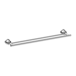 Load image into Gallery viewer, YORK DOUBLE TOWEL RAIL 600MM CHROME
