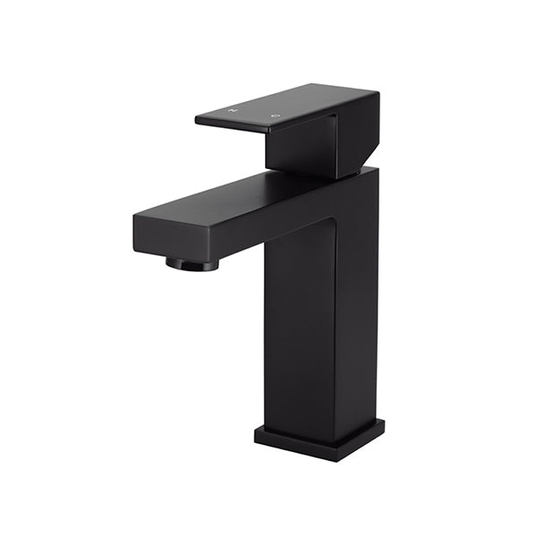 Square Basin Mixer - Matte Black