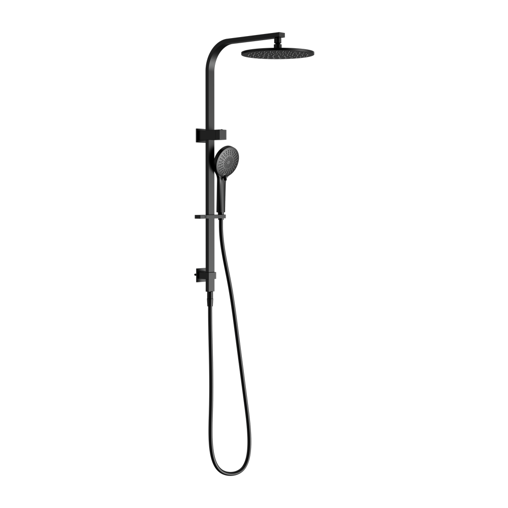BIANCA TWIN SHOWER MATTE BLACK