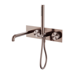 Load image into Gallery viewer, OPAL PROGRESSIVE SHOWER SYSTEM WITH SPOUT 230MM BRUSHED BRONZE
