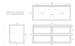 Load image into Gallery viewer, New Hamilton Federation Slim Wall Hung Vanity Matte White
