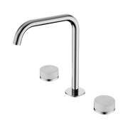 Serenity Bath/Kitchen Set Edge Spout With Carrara Handle Chrome