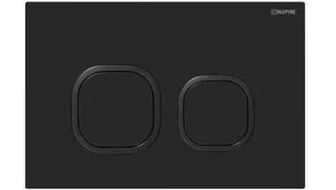 R&T Soft Square Low Rise Push Button Matte Black