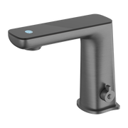 CLAUDIA SENSOR MIXER WITH BLACK TOP DISPLAY GUN METAL