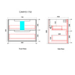 Load image into Gallery viewer, Moreno Wall Hung Vanity
