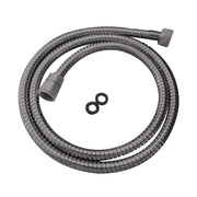 Flexible Gun Metal Grey Stainless Steel Shower Hose 1500mm