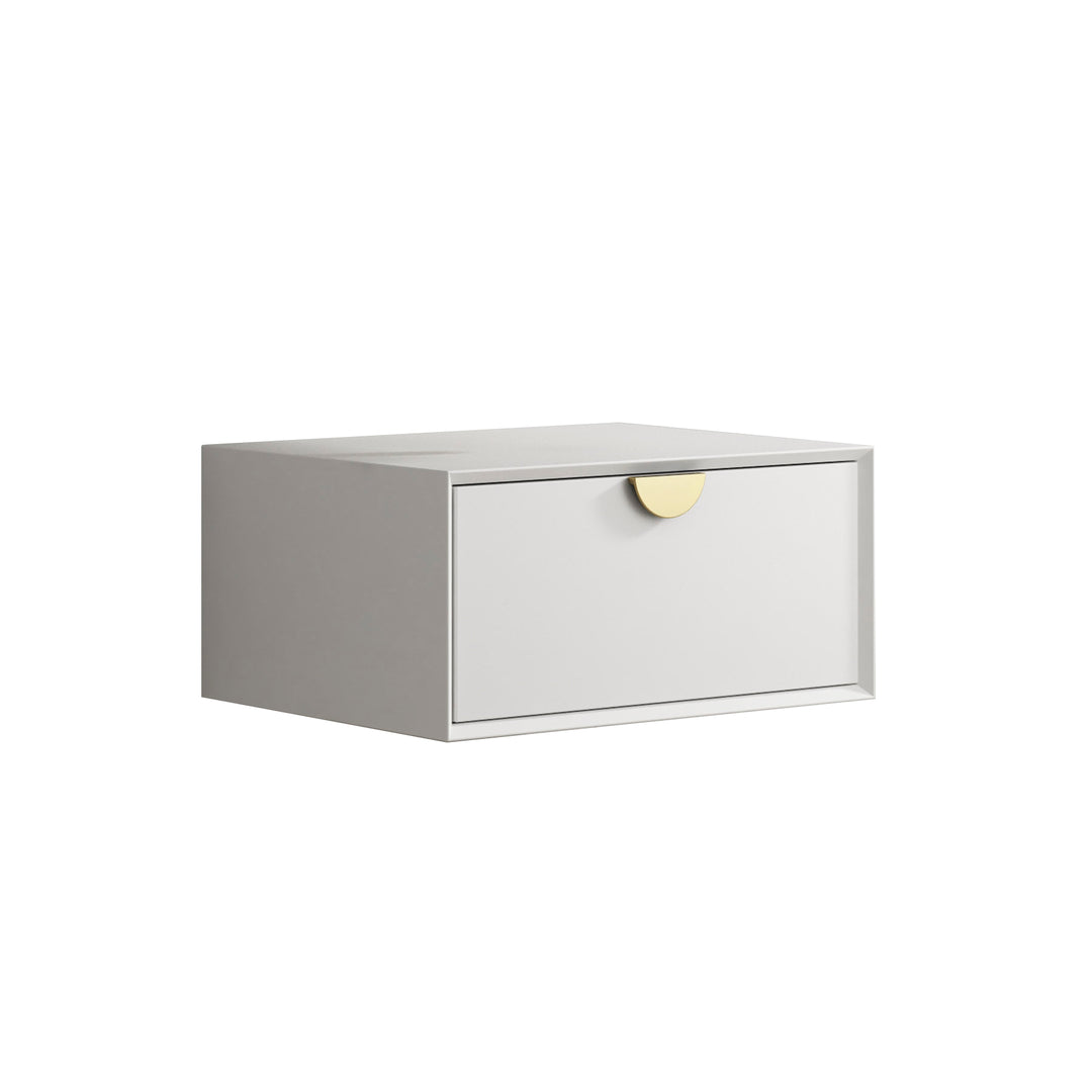 Moonlight White Wall Hung Cabinet