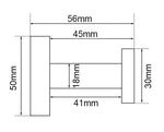 Load image into Gallery viewer, LUCID PIN Series Brushed Nickel Robe Hook
