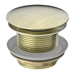 Load image into Gallery viewer, 40MM BATH POP-UP PLUG WITH REMOVABEL WASTE NO OVERFLOW AGED BRASS
