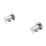 Load image into Gallery viewer, WASHING MACHINE TAP SET BRUSHED NICKEL
