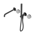 Load image into Gallery viewer, Serenity Progressive Shower System With Spout With Carrara Handle And Slim Shower Gun Metal

