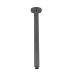 Load image into Gallery viewer, Round Gun Metal Grey Ceiling Shower Arm 400mm
