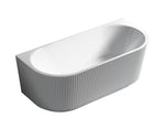 Load image into Gallery viewer, Bingie Fluted Skirt Back to Wall Bath
