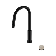 Serenity Progressive Pull Out kitchen Set With Rome Travertine Handle Matte Black