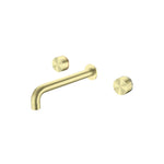 Load image into Gallery viewer, KARA WALL BASIN SET 180MM BRUSHED GOLD
