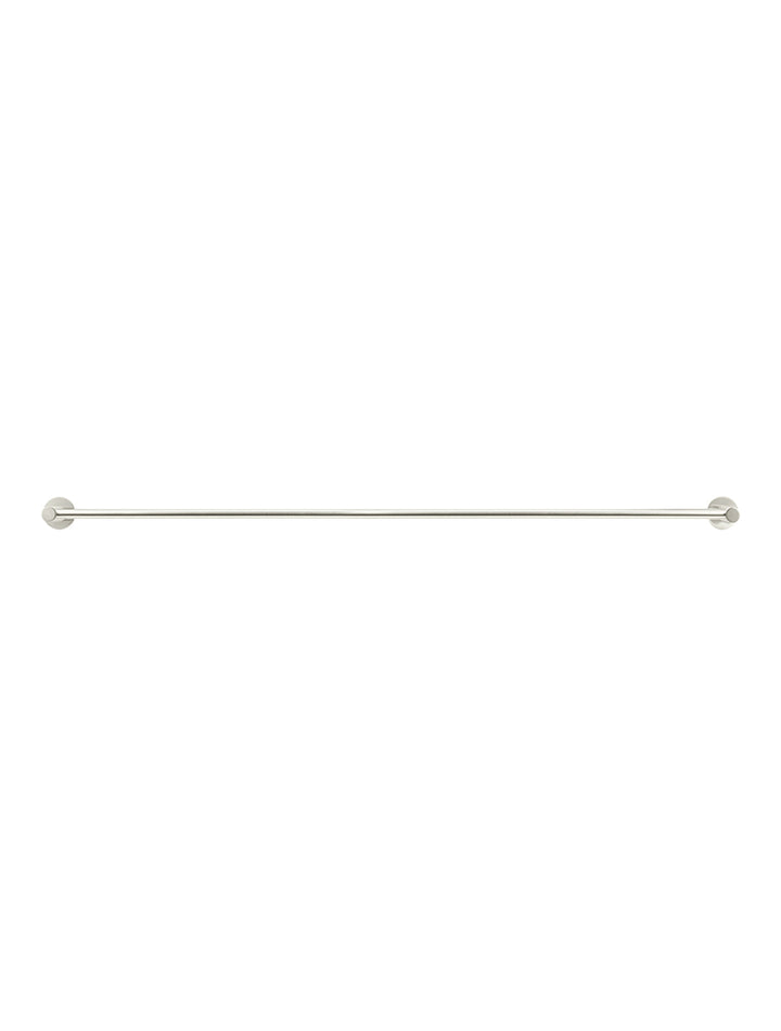 Round Double Towel Rail 900mm - PVD Brushed Nickel