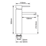 Load image into Gallery viewer, N High Mixer Round Chrome

