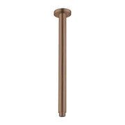 ROUND CEILING ARM 300MM LENGTH BRUSHED BRONZE