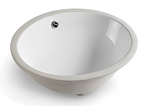 Load image into Gallery viewer, Elipps 
Fine Ceramic 
Under Counter Basin
With Overflow 32mm Waste
Size:340*340*190
Gloss white
