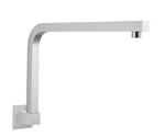 Load image into Gallery viewer, Square Brushed Nickel Swivel Shower Arm
