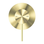 Load image into Gallery viewer, MECCA SHOWER MIXER 80MM PLATE BRUSHED GOLD
