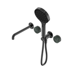Load image into Gallery viewer, Serenity Progressive Shower System With Spout With Verde Alpi Handle And Serenity Hand Shower Gun Metal
