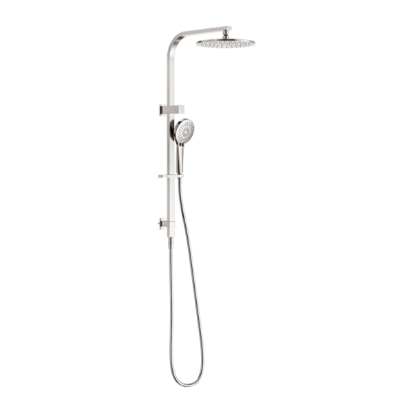BIANCA TWIN SHOWER BRUSHED NICKEL