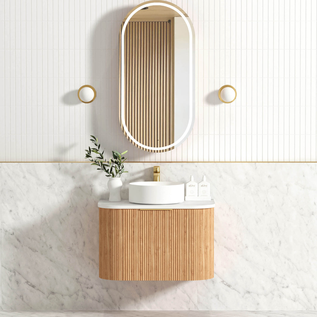 Bondi Woodland Oak Wall Hung Vanity