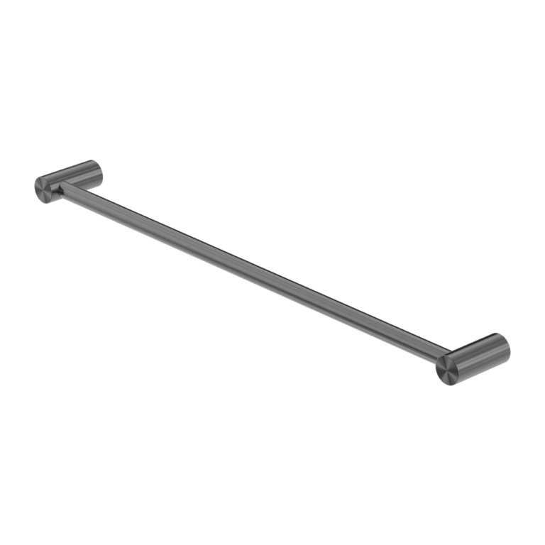 Zen SS316L Single Towel Rail 600mm Graphite