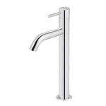 Load image into Gallery viewer, Piccola Tall Basin Mixer Tap with 130mm Spout - Polished Chrome
