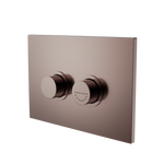 Load image into Gallery viewer, RAISED DISABLED CARE PNEUMATIC FLUSH BUTTONS PLATE DDA COMPLIANT  BRUSHED BRONZE
