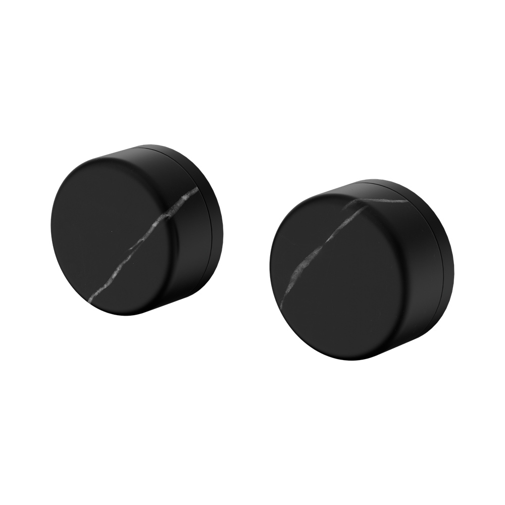 Serenity Wall Top Assembly With Marquina Black Handle Matte Black