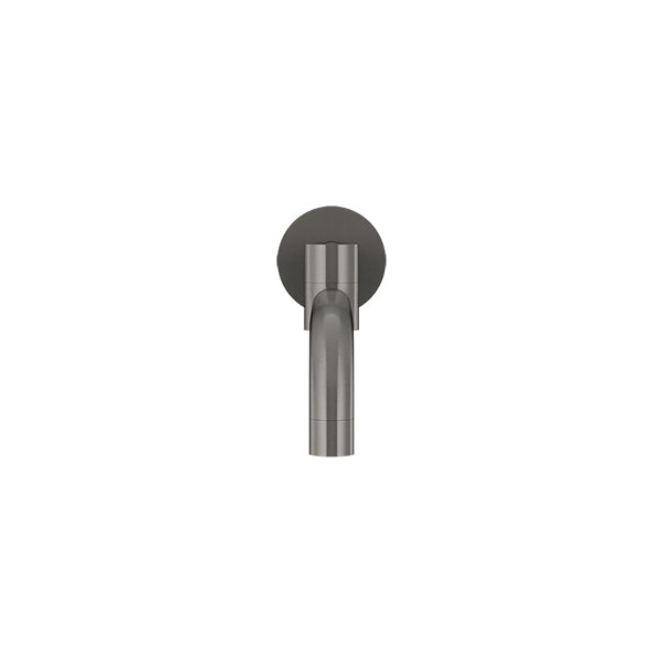 Round Swivel Wall Spout - Shadow Gunmetal