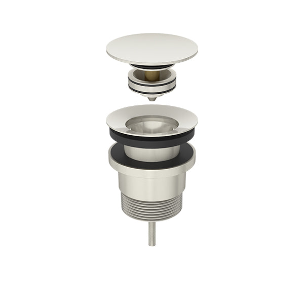 Universal all-in-one Pop Up Waste - Basin & Bath - PVD Brushed Nickel
