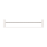 Load image into Gallery viewer, CELIA DOUBLE TOWEL RAIL 600MM BRUSHED NICKEL

