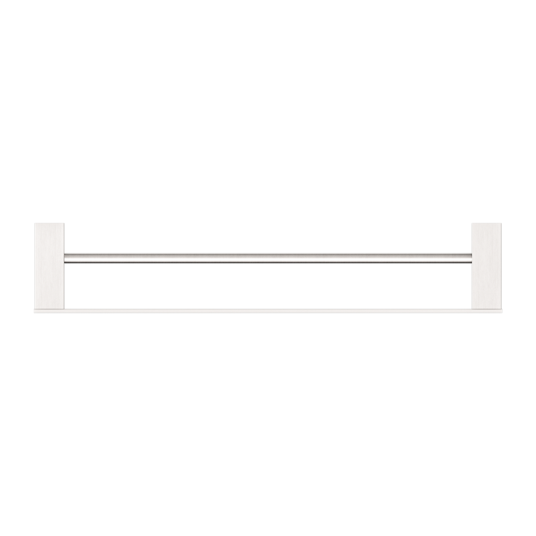 CELIA DOUBLE TOWEL RAIL 600MM BRUSHED NICKEL