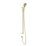 Load image into Gallery viewer, MECCA CARE 25MM GRAB RAIL AND ADJUSTABLE SHOWER RAIL SET 900MM BRUSHED GOLD
