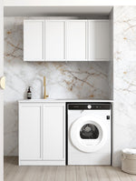 Load image into Gallery viewer, Laundry Kit 1305B Hampshire White with Matte White Top
