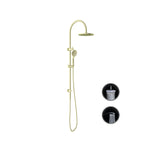 Load image into Gallery viewer, OPAL TWIN SHOWER WITH AIR SHOWER BRUSHED GOLD
