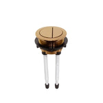 Load image into Gallery viewer, Round Toilet Flush Button Rose Gold

