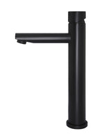 Load image into Gallery viewer, Round Pinless Tall Basin Mixer - Matte Black
