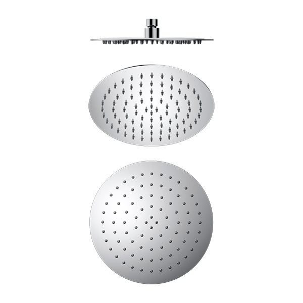 250MM ROUND STAINLESS STEEL SHOWER HEAD 250MM 4 STAR RATING CHROME