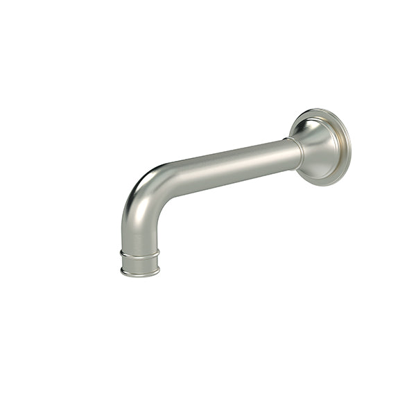 Harrington Wall Spout - PVD Brushed Nickel