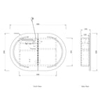 Load image into Gallery viewer, LED Bondi 900x600 Shaving Cabinet
